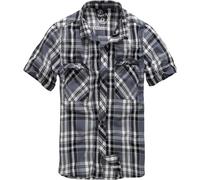 Brandit Roadstar Chemise À Carreaux Manches Courtes 100% Coton Été Élégant