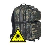 Brandit Sac à dos beige / bleu-gris / gris foncé / vert foncé, Taille One Size