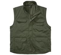 Brandit Safari Weste Extérieur Professionnelle Gilet de Pêche Trekking Poches