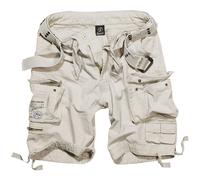 Brandit Savage Cru Hommes Combat Cargaison Short Été Randonnée Vieux Blanc