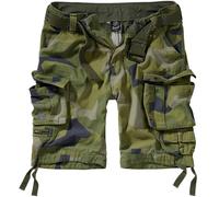 Brandit Savage Vintage Shorts Travail Chasse Urbain Hommes Swedish Camo M90