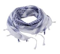 Brandit Shemag Couvre-Chefs Multifonctionnels, Blanc-Bleu Pour Hommes Blanc Bleu