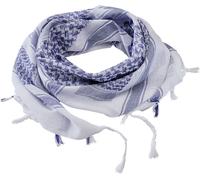 Brandit Shemag Chèche de protection multifonctionnel bleu/blanc Taille OS