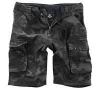 Brandit Short Cody Vintage Homme Short Camouflage Sombre 7XL 65% Polyester, 35% Coton