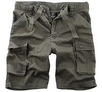 Brandit Short Cody Vintage Homme Short Olive 3XL 65% Polyester, 35% Coton
