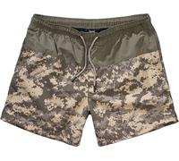 Short de bain Swimshort Basic Brandit - Olive/AT-Digital L