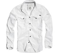 Brandit Slimfit, chemise M Blanc Blanc