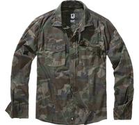 Brandit SlimFit Chemise, vert, taille XL pour homme