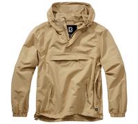 Brandit Summer Windbreaker Ajustable Respirant Hydrofuge Traspirante Homme Camel