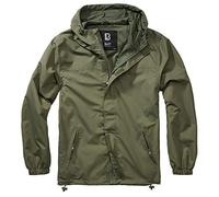 Brandit Summer Windbreaker Frontzip, Coupe-vent d'été zippé sur le devant Mixte, Frontzip-Oliv,