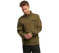 Brandit Sweat-shirt Tactical Troyer Demi-zip Vert XL Homme