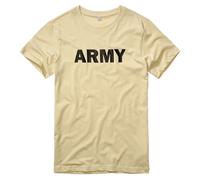 Brandit T-shirt Army beige pour homme Taille XL
