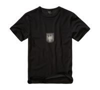 Brandit T-shirt BW Sport homme - noir/blanc - manches courtes - Taille XL