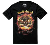 Brandit T-shirt Motörhead Overkill manches courtes Noir 2XL Homme