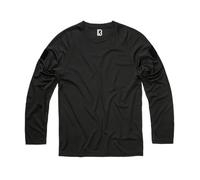 Brandit Quick Dry, chemise fonctionnelle à manches longues 6XL Noir Noir