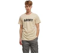 Brandit T-Shirt armée, Plusieurs Couleurs, Tailles S à 5XL, Beige, 3XL