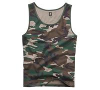 Brandit T-Shirt crème / marron / vert foncé / noir, Taille XL