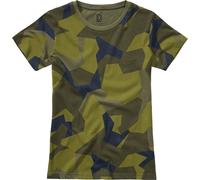 Brandit T-shirt pour femmes Swedish Camo XL