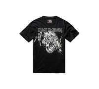 Brandit T-Shirt 'Iron Maiden' noir / blanc, Taille 4XL