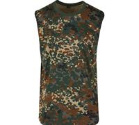 Brandit Chemise sans manches, noir-vert, taille 4XL pour homme