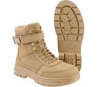 Brandit Tactical Buckle 8 Eye Chaussures, Camel, Taille 40