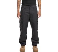 Brandit Pantalon tactique Rip-Stop cargo indéchirable Homme Noir 3XL