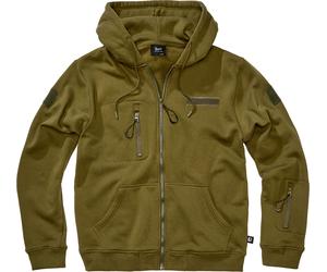 Brandit Tactical Sweat, sweat à capuche zippé 3XL Olive Olive