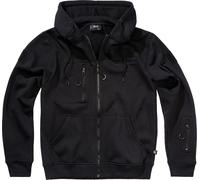 Brandit Tactical Sweat, sweat à capuche zippé XL Noir Noir