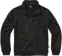 Brandit Tactical Sweat Troyer à capuchon, noir, Taille S