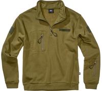 Brandit Tactical Sweat Troyer à capuchon, olive, Taille L