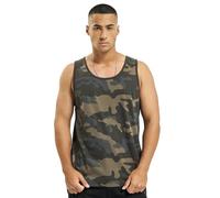 Brandit Tank Top, Color: darkcamo, Size: L
