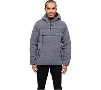 Brandit Teddy Coupe-Vent Homme Coupe-Vent Noir 100% Polyester