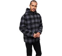 Brandit Teddy Coupe-Vent Homme Coupe-Vent Noir 100% Polyester