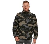 Brandit Teddy Polaire Troyer Hiver Pull avec Polaire Doublure Chasse Extérieur Peluche