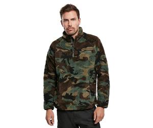 Brandit Teddy Polaire Troyer Hiver Pull avec Polaire Doublure Chasse Extérieur Peluche