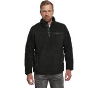 Brandit Teddy Polaire Troyer Veste Polaire Zip Pull Col Pull Veste