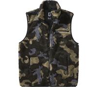 Brandit Teddyfleece Gilet, Camouflage sombre, Taille 3XL