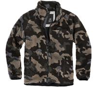 Brandit Teddyfleece Jacke Outdoor Fleece Plüschjacke Noir S-5XL