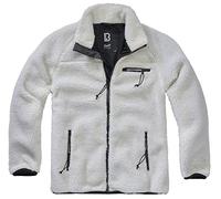 Brandit Teddyfleece Jacket, color: white, size: M
