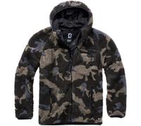 Brandit Teddyfleece Jacket Worker Veste à Capuche en Fausse Fourrure Outdoor