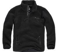 Brandit Teddyfleece Pullover, noir, taille 4XL pour homme