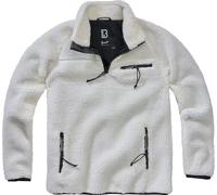 Brandit Teddy Troyer Jacket Blanc L Homme