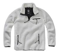 Brandit Teddyfleece Troyer, color: white, size: XL