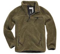Brandit Teddyfleece Troyer S-5XL Faserpelz Peluche Pull Zippé Veste