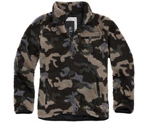 Brandit Teddyfleece Troyer S-5XL Faserpelz Peluche Pull Zippé Veste