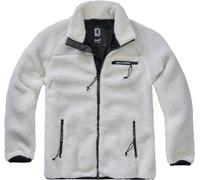 Brandit Teddyfleece Veste, blanc, taille 5XL