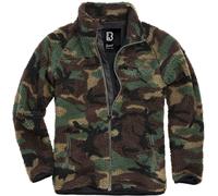 Brandit Teddyfleece, veste en textile M Woodland Woodland