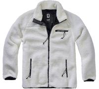 Brandit Teddyfleece, veste en textile S Blanc Blanc