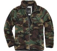 Brandit Teddyfleece Veste, Forêt, Taille M