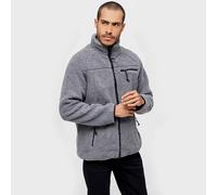 Brandit Teddyfleece Veste Mode Duveteux Homme Hiver Vêtement Rue Anthracite